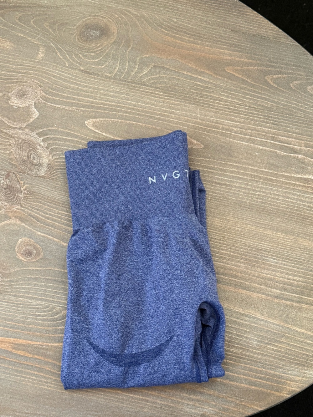 NVGTN Blue Heather High-Waist Leggings